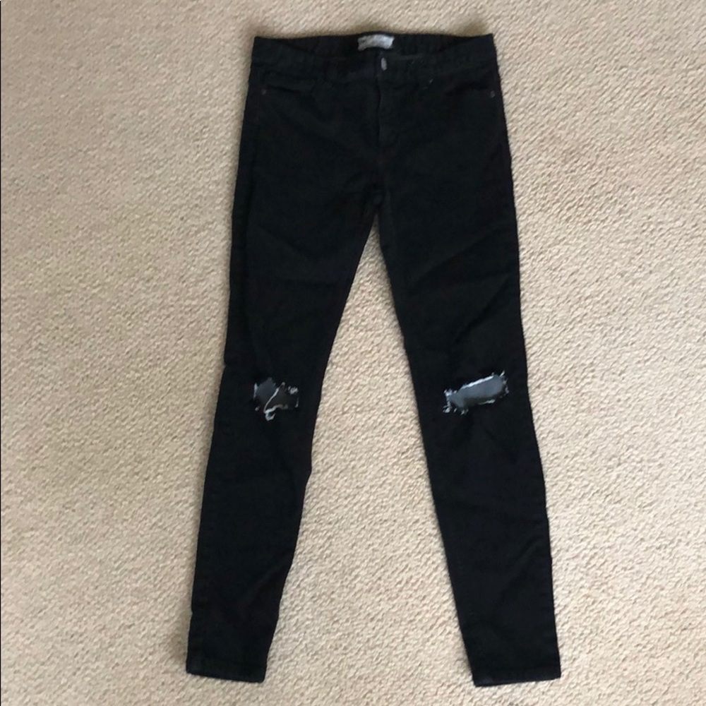 Free People Black Jeans